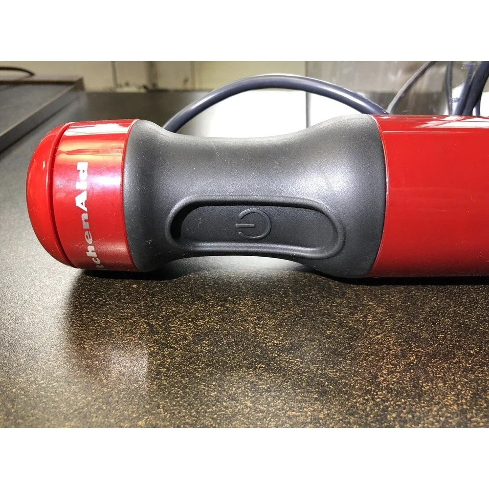 KitchenAid Red Immersion Hand Blender - Powerful Home Kitchen Tool